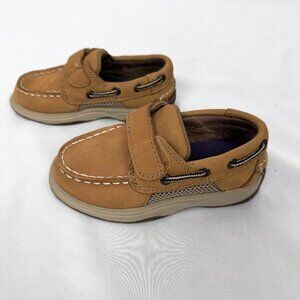 Sperry Top-Sider Boy's Intrepid Size 8 Brown Shoes